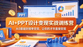 AI与PPT设计实战营：0基础起步，实现才华变现