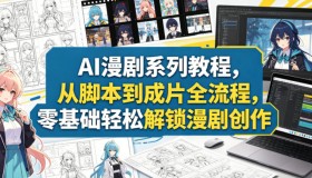 零基础也能行！AI漫剧从脚本到成片全流程教程大揭秘