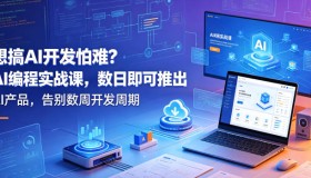 想搞AI开发怕难？AI编程实战课，数日即可推出AI产品，告别数周开发周期【原创双语字幕】