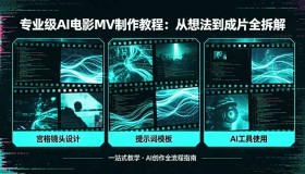 （18295期）专业AI电影MV制作全攻略：从创意到成品深度剖析，宫格镜头、提示词模板与AI工具全方位教学