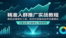 精准人群推广实战秘籍：开启店铺增长引擎，定向引流触发自然流量飙升