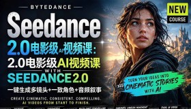 18415期Seedance 2.0电影级AI视频课：一键搞定多镜头、一致角色与音频叙事