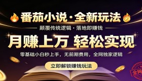 番茄小说5月全新独家玩法揭秘，实测稳定月入过万！