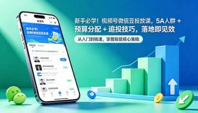 （18470期）新手必备！视频号微信豆投放课程，涵盖5A人群、预算分配与追投技巧，立竿见影