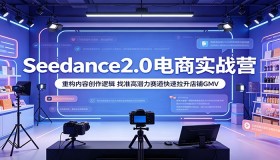 Seedance2.0电商实战营：重塑内容创作思路，锁定高潜力赛道大幅提升店铺GMV