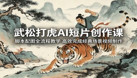 武松打虎AI短片创作秘籍：脚本与配图全流程教学，轻松搞定经典场景视频