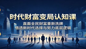 时代财富变革认知课：直面全民财富洗牌，洞悉新时代选择与努力底层逻辑