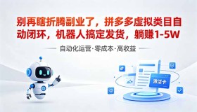 （18540期）揭秘！深耕拼多多虚拟类目多年，普通人实操日入1K+的稳定矩阵运营思路