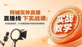 （18543期）同城实体直播线下实战课：3天紧凑教学，1V1定制货盘与话术，速达同城爆店效果