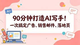 （18548期）90分钟打造专属AI写手，轻松搞定广告、销售邮件与落地页【原创双语字幕】