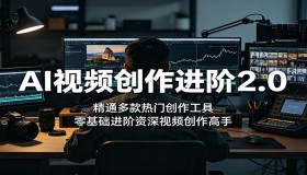 AI视频创作2.0进阶：从零基础到资深高手，掌握热门工具创作秘籍
