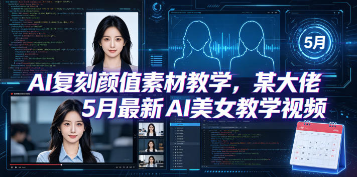 揭秘！5 月大佬最新 AI 美女颜值复刻教学，含 4 月好物复刻秘籍