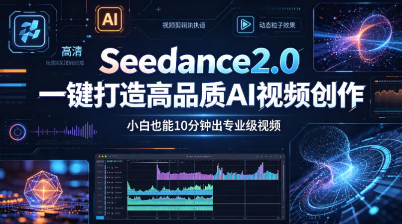 Seedance2.0：一键开启高品质 AI 视频创作，小白 10 分钟搞定专业级视频