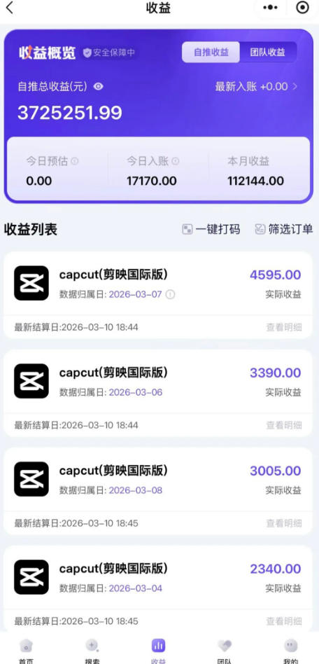 海外 TikTok 剪映 cupcut 拉新：市场广袤潜力大，月入过万，TK 创作者新机遇
