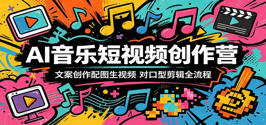 AI 音乐短视频创作营:从文案到视频,全流程创作秘籍 AI 音乐短视频创作营:从文案到视频,全流程创作秘籍