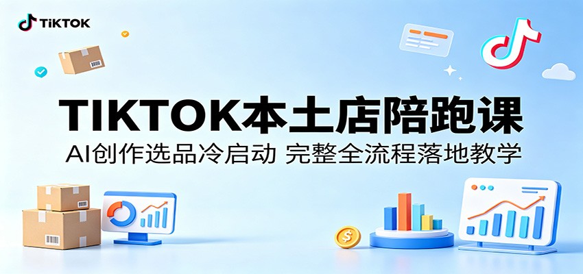 TIKTOK 本土店陪跑课程:AI 创作选品冷启动全流程教学大揭秘 TIKTOK 本土店陪跑课程:AI 创作选品冷启动全流程教学大揭秘