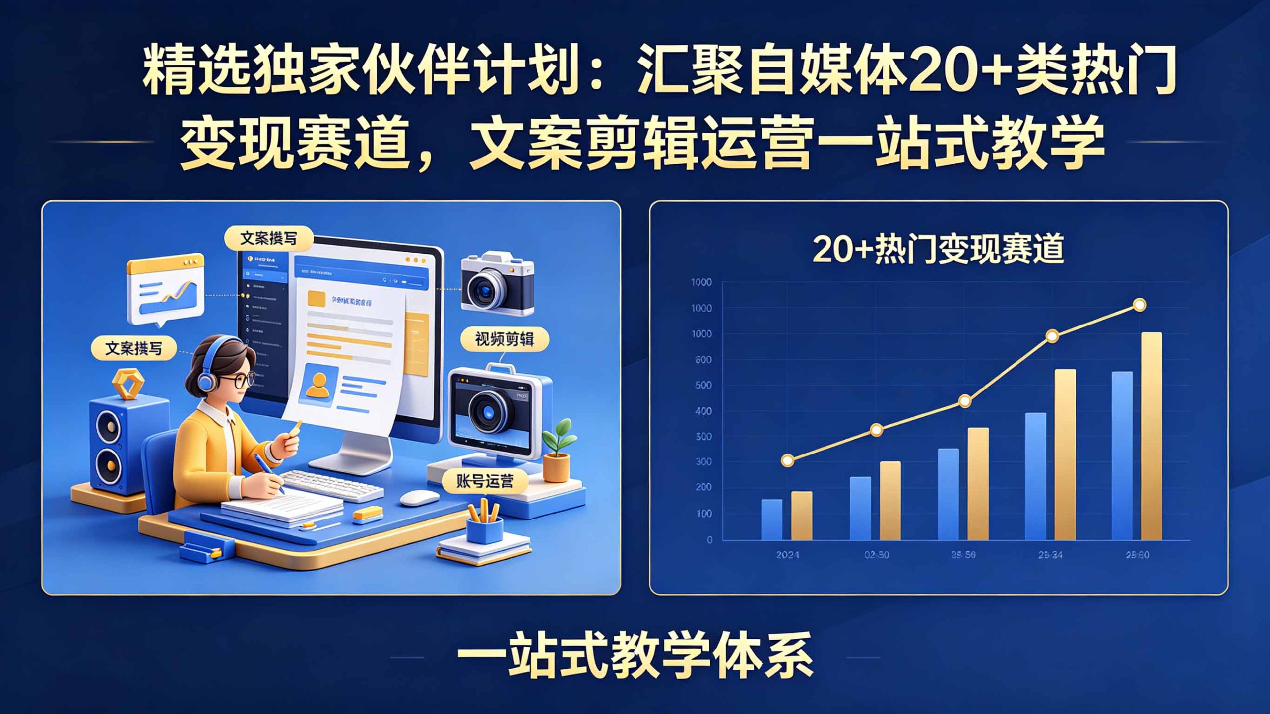 (18478 期)独家伙伴计划大揭秘:20+ 自媒体热门变现赛道,文案剪辑运营一站式教学 (18478 期)独家伙伴计划大揭秘:20+ 自媒体热门变现赛道,文案剪辑运营一站式教学
