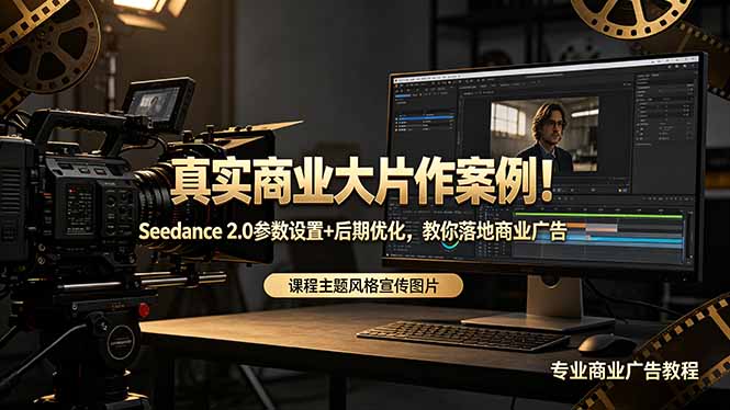 (18484 期)超真实商业大片案例:Seedance 2.0 参数设定与后期优化,助你实现商业广告落地 (18484 期)超真实商业大片案例:Seedance 2.0 参数设定与后期优化,助你实现商业广告落地