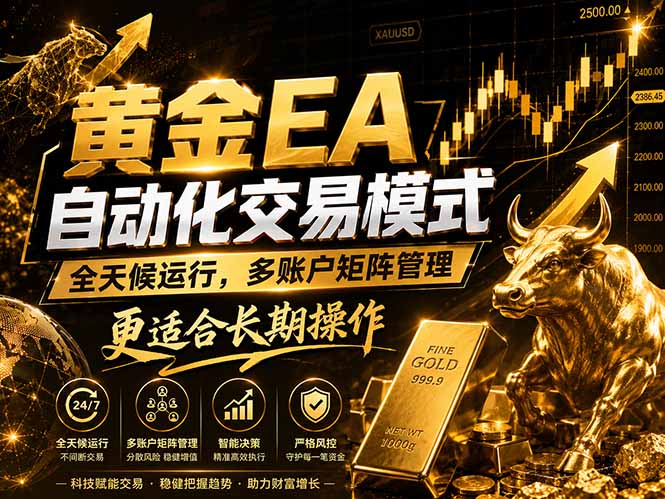 (18509 期)黄金 EA 量化:多窗口矩阵平稳运作,系统自动执行,收益空间不断拓展 (18509 期)黄金 EA 量化:多窗口矩阵平稳运作,系统自动执行,收益空间不断拓展